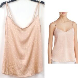 NEW Stella McCartney Betty Twinkling Camisole Pink Stars Silk Cami Top Medium